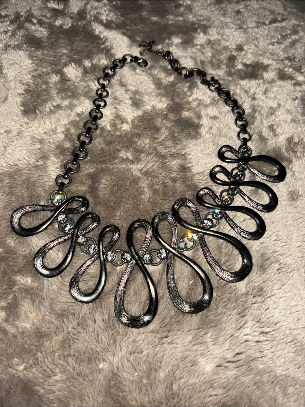 GERARD YOSCA INFINITY CHAIN NECKLACE.  RARE.  GREAT PRICE